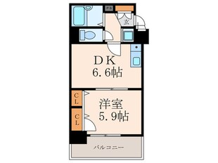 ライオンズマンション三萩野駅前の物件間取画像